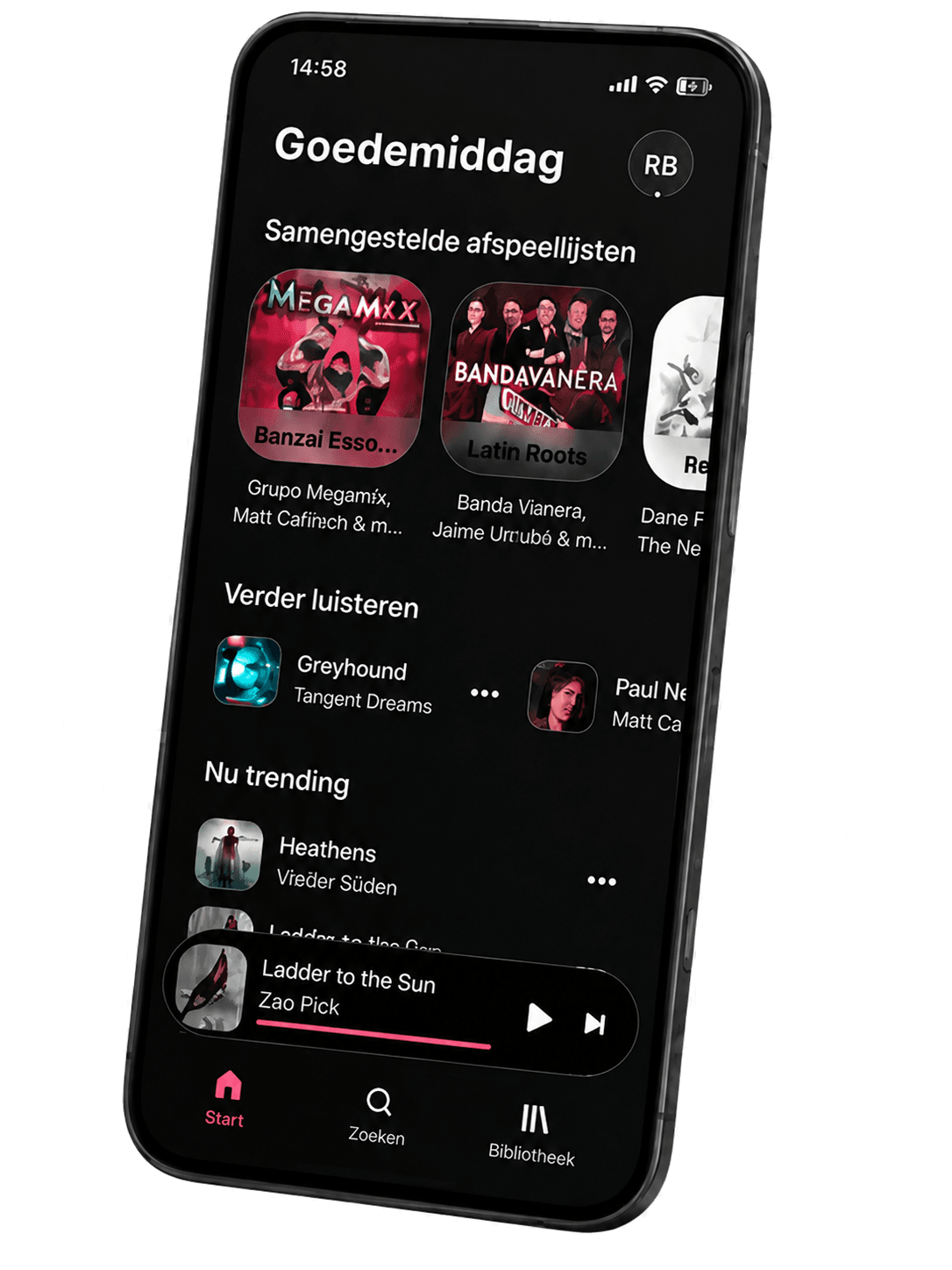 Banzai App Screenshot